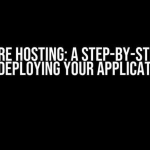 Yii2 Azure Hosting: A Step-by-Step Guide to Deploying Your Application